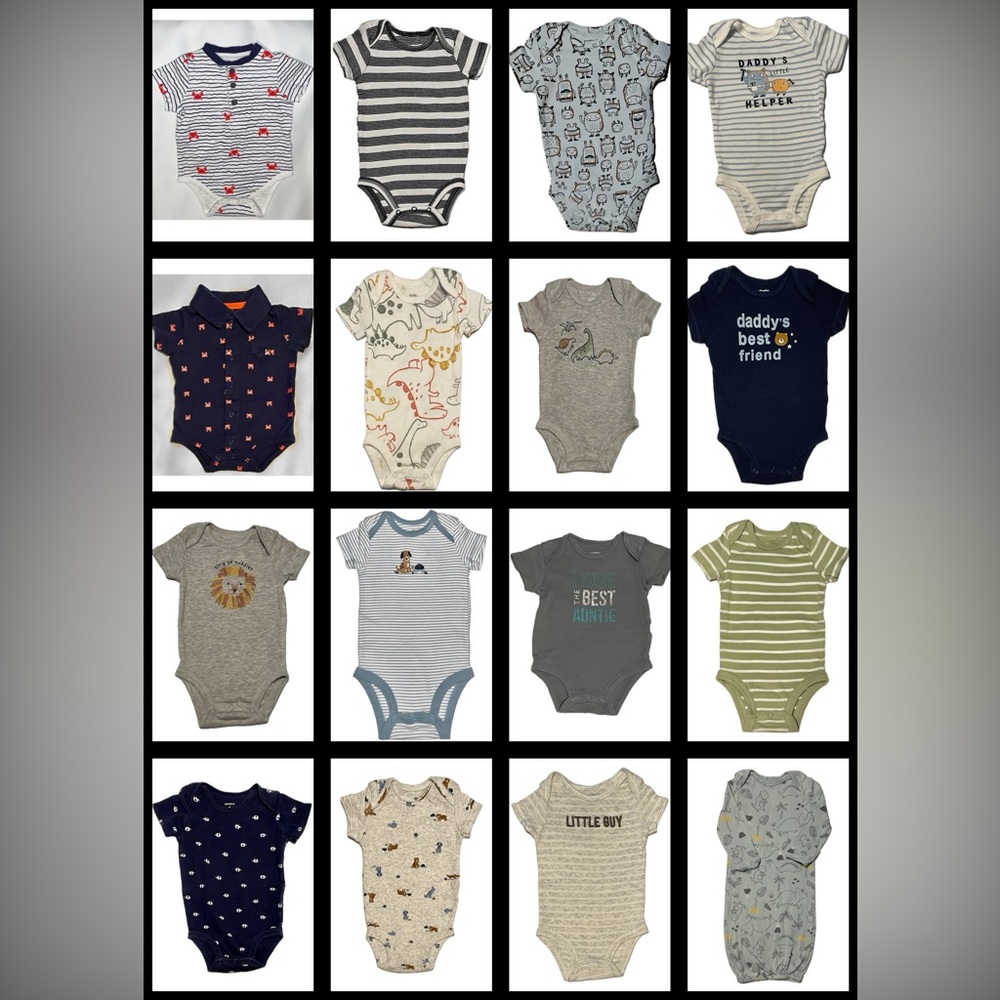 16pc BABY BOY BUNDLE SZ 3mo